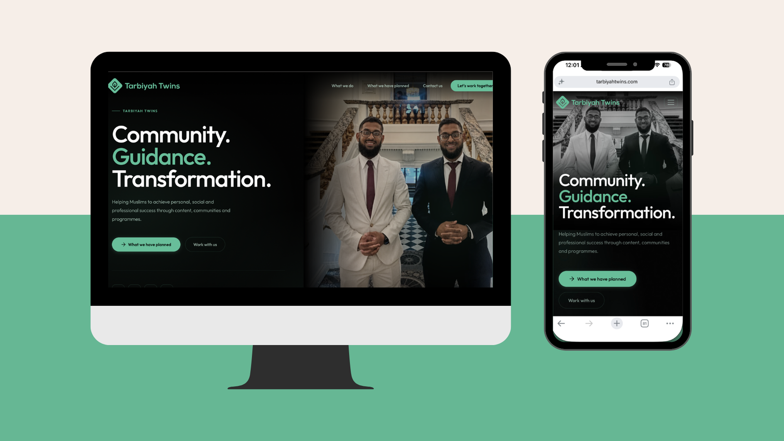 tarbiyahtwins.com website